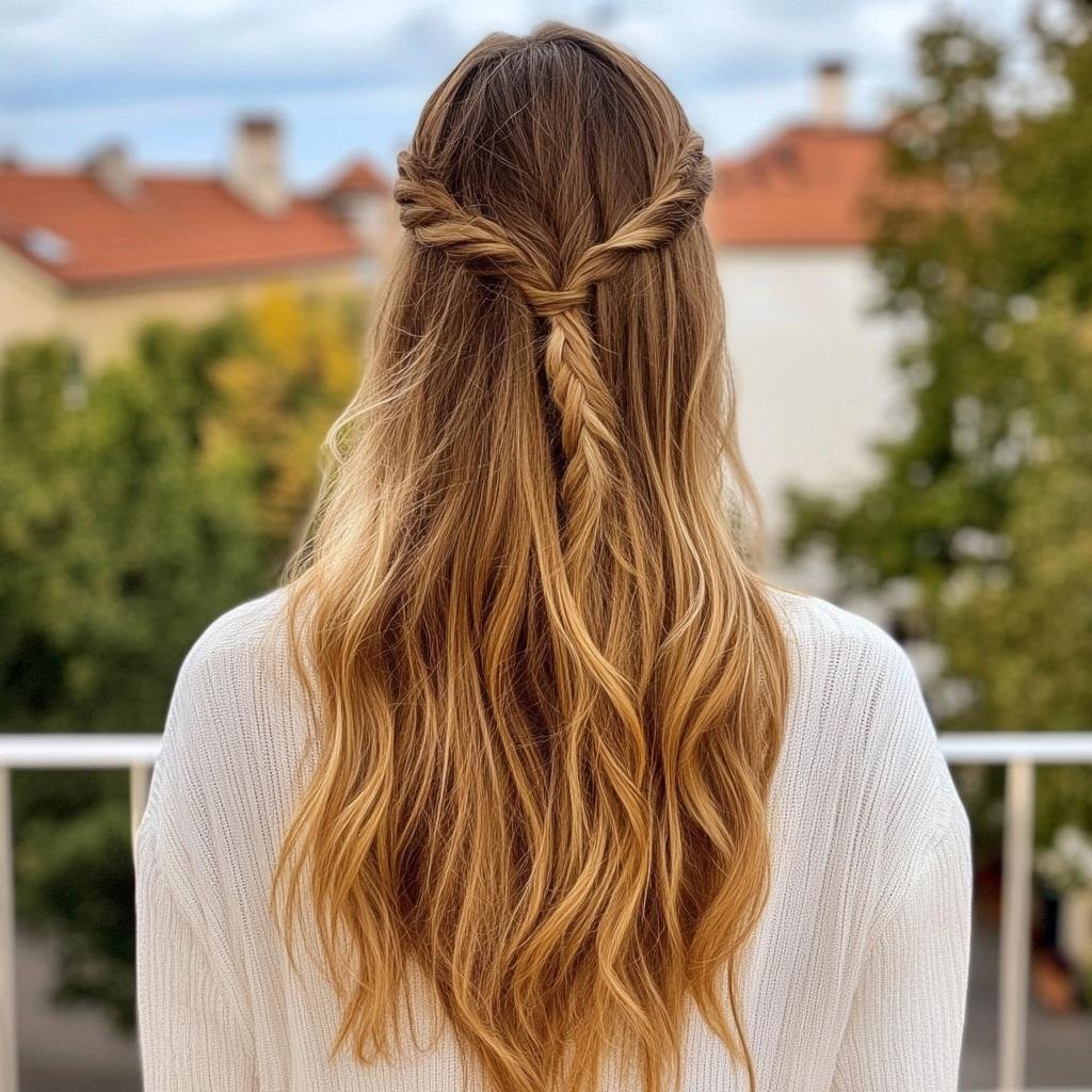 penteados para cabelo liso 37