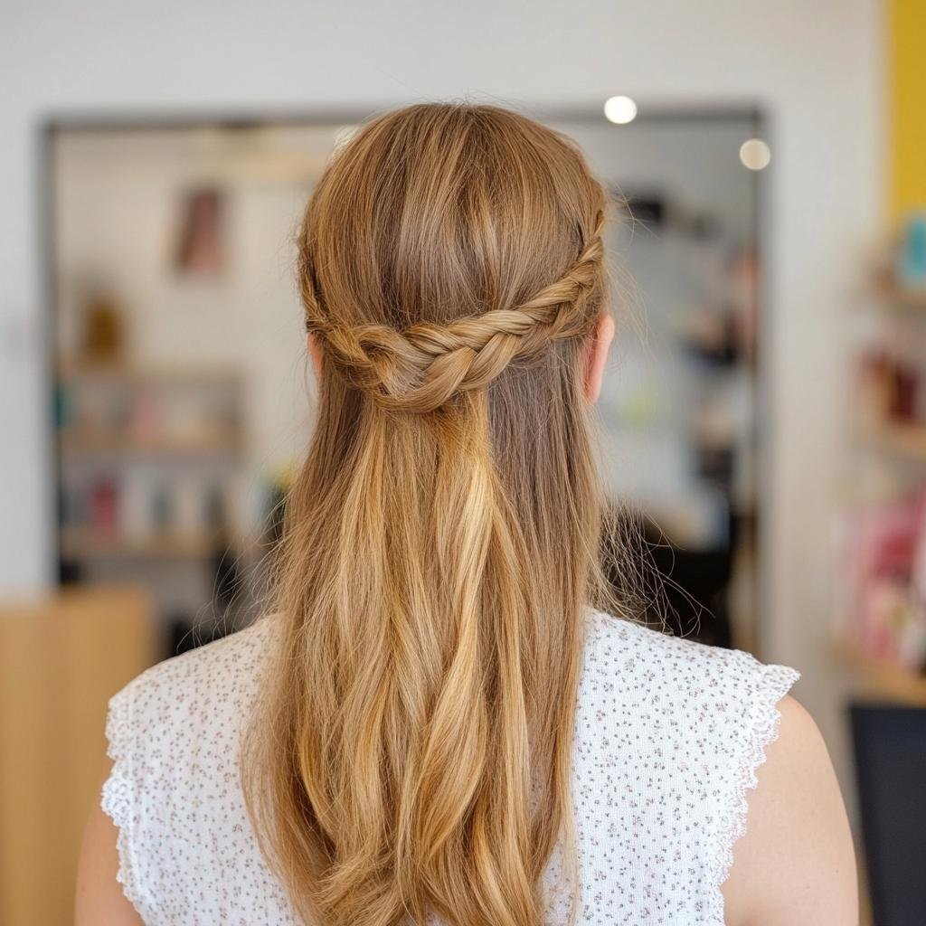 penteados para cabelo liso 55