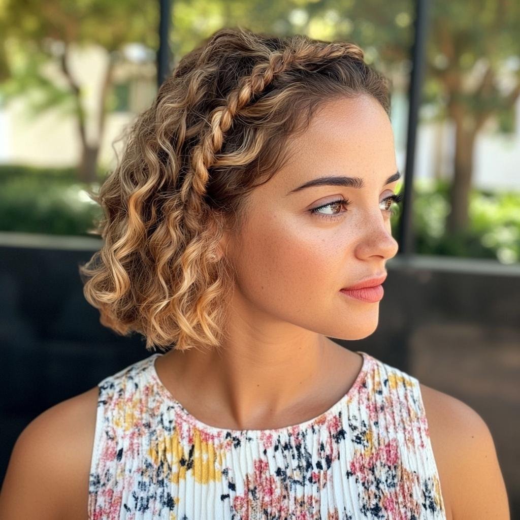 tranca em cabelo curto 61