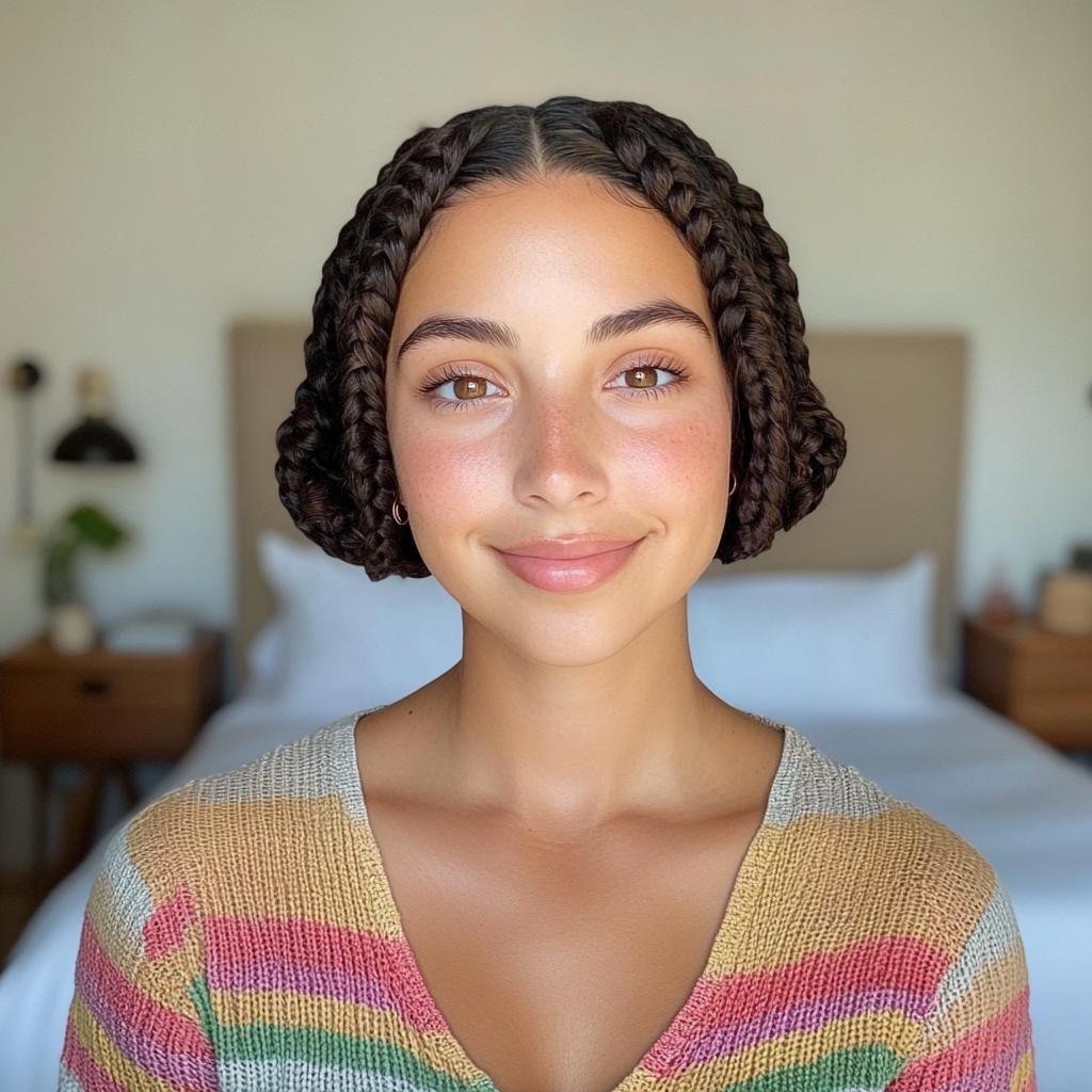 tranca em cabelo curto 67