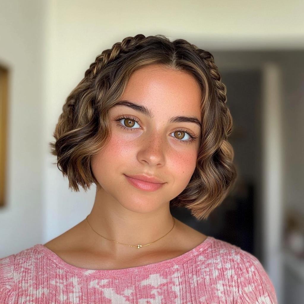 tranca em cabelo curto 91