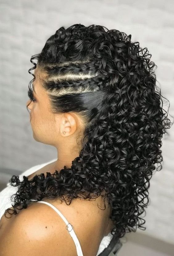 penteado com tranca lateral24